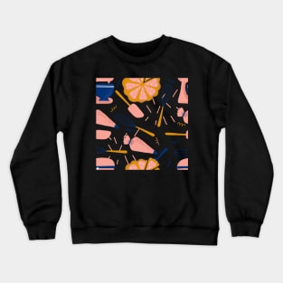 Home Baking Pattern Crewneck Sweatshirt